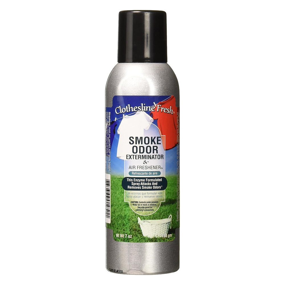Tobacco Outlet Products Clothesline Fresh Smoke Odor Exterminator and Air Freshener 7Oz (198g)