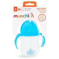 Munchkin Click Lock Weighted Straw Flexi Cup - 7 Oz(Colors May Vary)
