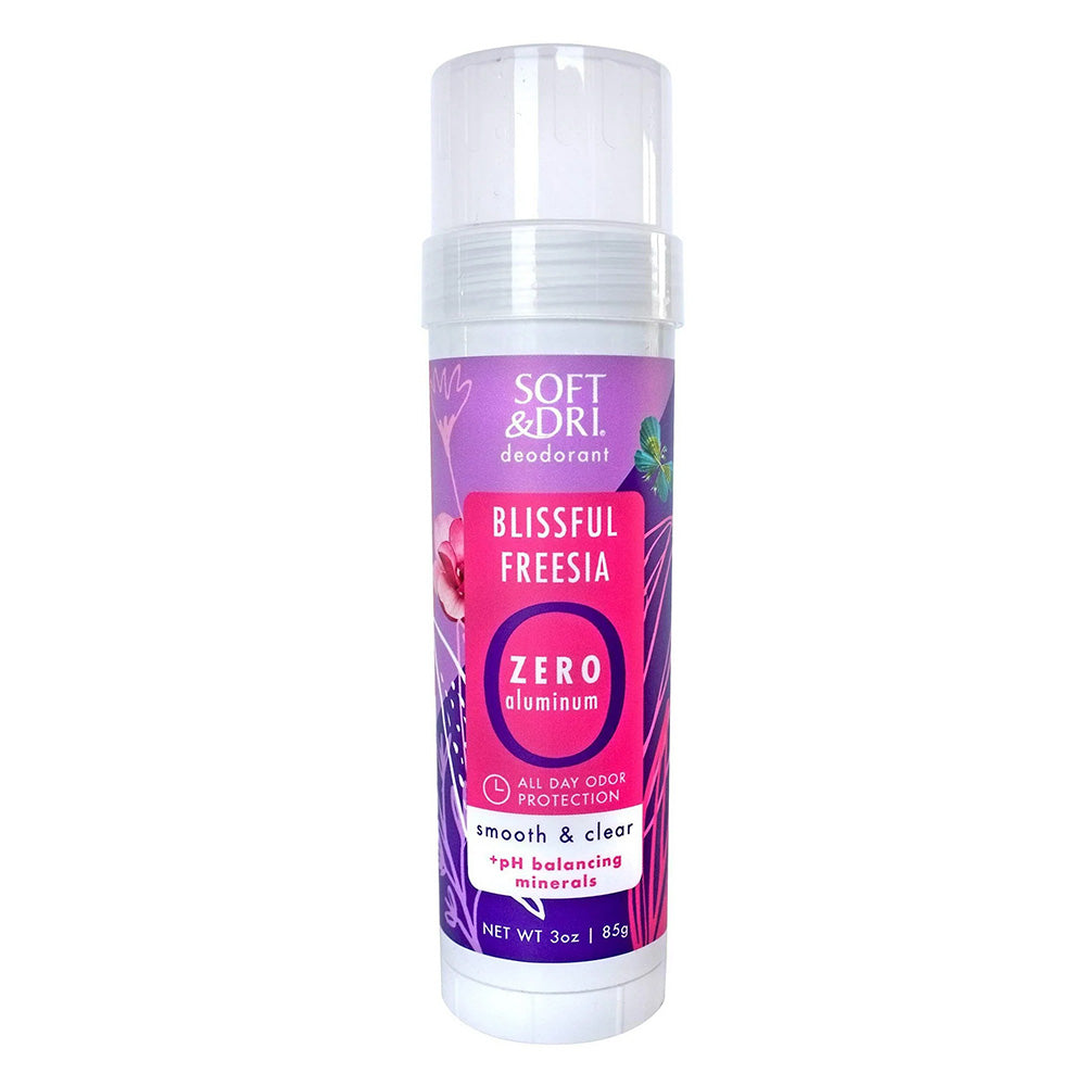 Soft & Dri Blissful Freesia Smooth and Clear Aluminum Free Deodorant 3Oz (85g)