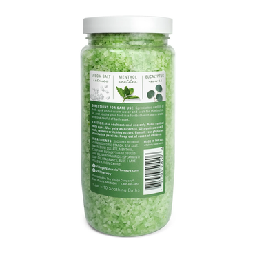 Village Naturals Therapy Aches And Pains Mineral Bath Soak, 20 oz