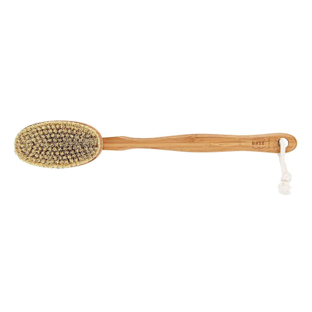 Bass Brushes Natural Plant Bristle Dry Body Brush with Eco Friendly Bamboo Handle Rejuvenating Skin Exfoliation 1Ea