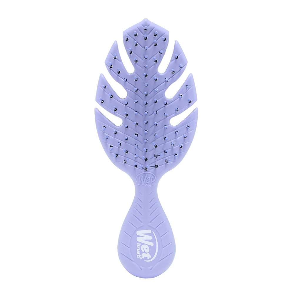 Wet Brush Go Green Mini Detangler Purple Detangle Hair Brush 1Ea