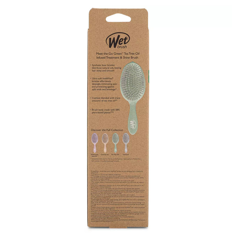 Wet Brush Go Green Treatment and Shine Brush, 1 Ea