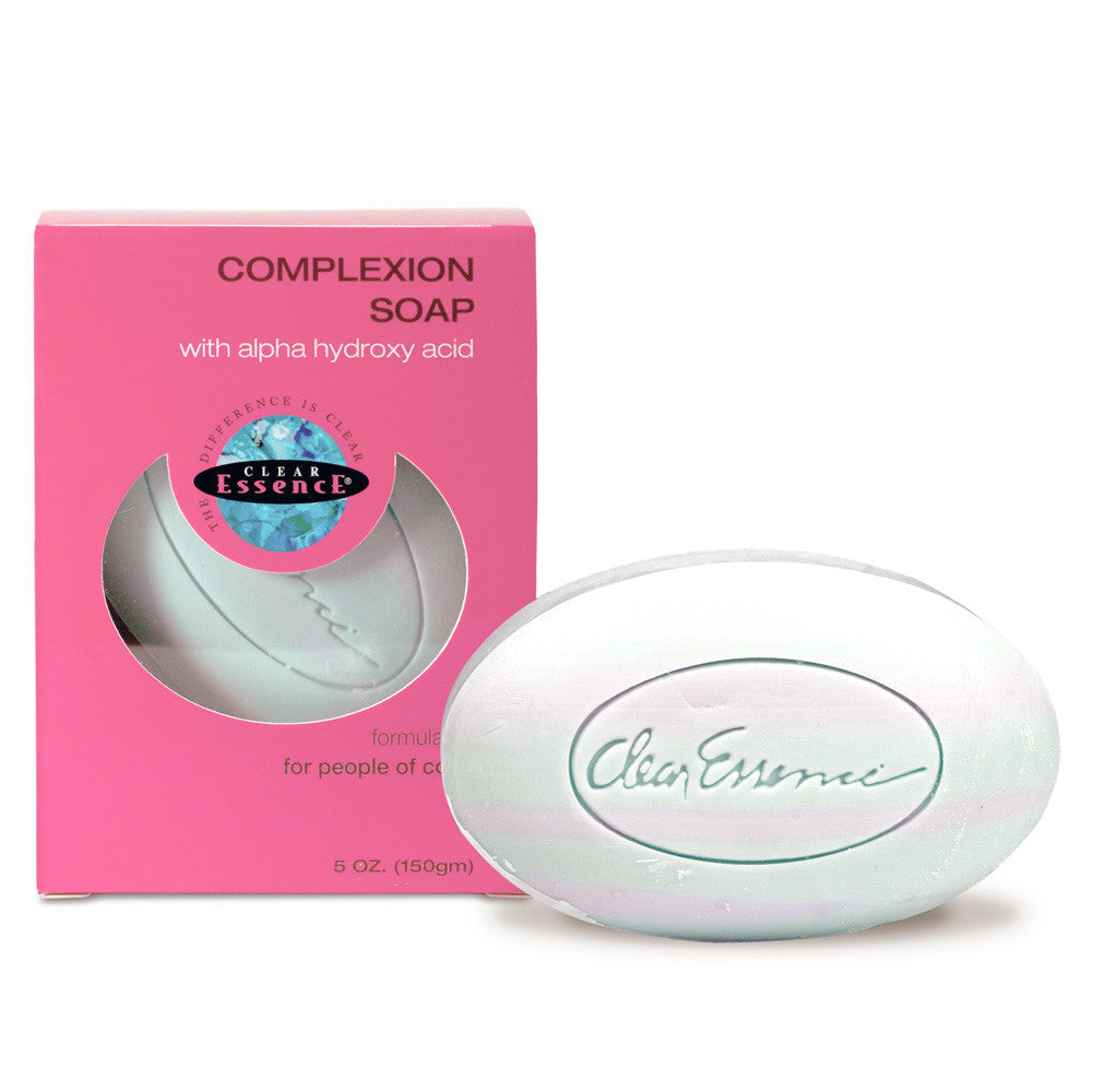 Clear Essence Complexion Soap with Alpha Hydroxy Acid For People Of Color, 5 oz