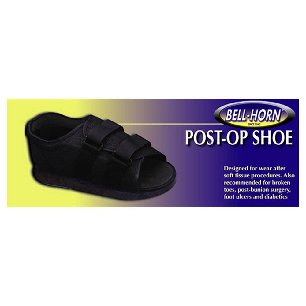 Bell Horn Shoe, Post-Op Male, Medium Size, 1 Ea