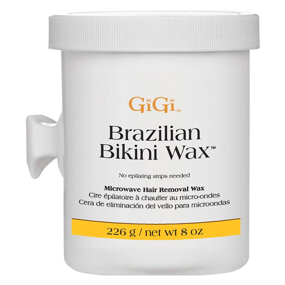Gigi Brazilian Bikini Microwave Hair Removal Wax, 8 Oz