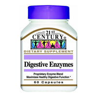 21st Century Digestive Enzymes Supplement Capsules, 60 Ea