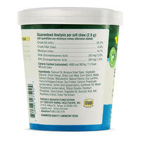 PetNC Natural Care Skin and Coat Soft Chews for Dogs, 60 Ea