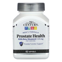 21st Century Mens Prostate Health Support Supplement Softgels, 60 Ea
