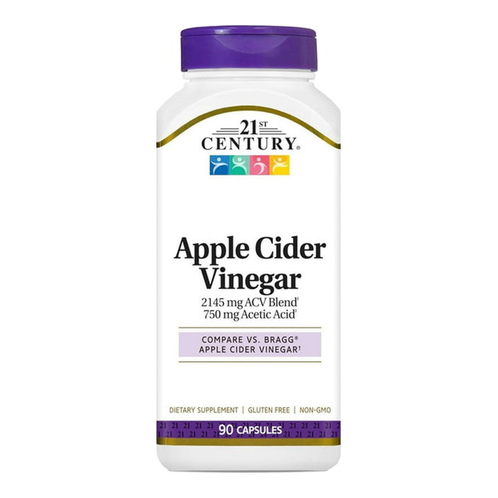 21St Century Apple Cider Vinegar Capsules, 90 Ea