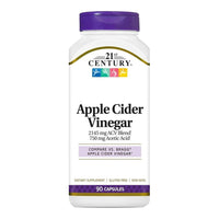 21St Century Apple Cider Vinegar Capsules, 90 Ea