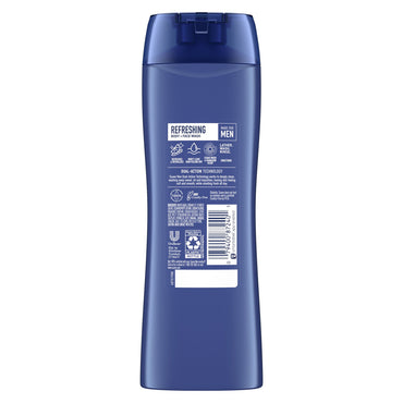 Suave Men Liquid Body Wash And Shower Gel Refresh Fragrance, 15 Oz