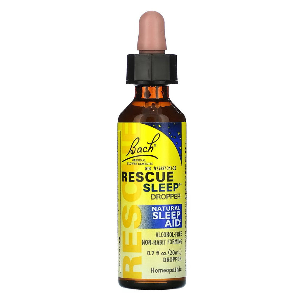 Bach Original Flower Remedies Rescue Remedy Sleep Natural Sleep Aid, 20 Ml