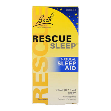 Bach Original Flower Remedies Rescue Remedy Sleep Natural Sleep Aid, 20 Ml