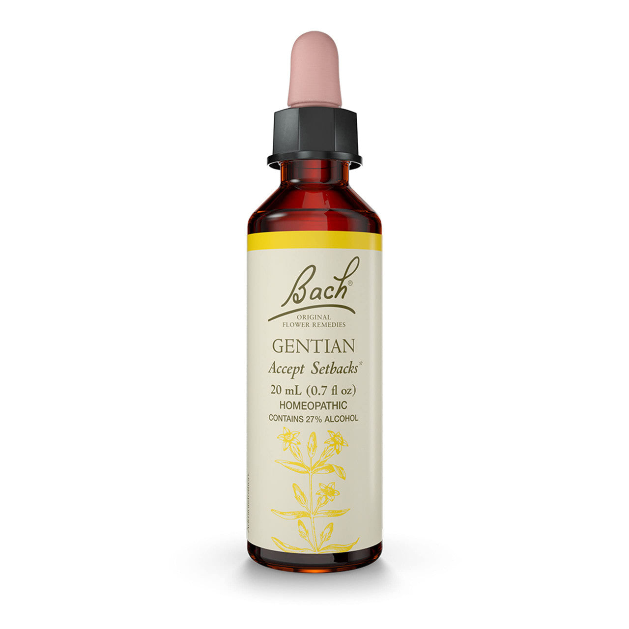 Bach Original Flower Essences For Nervous Tension, Gentian 0.7 Oz