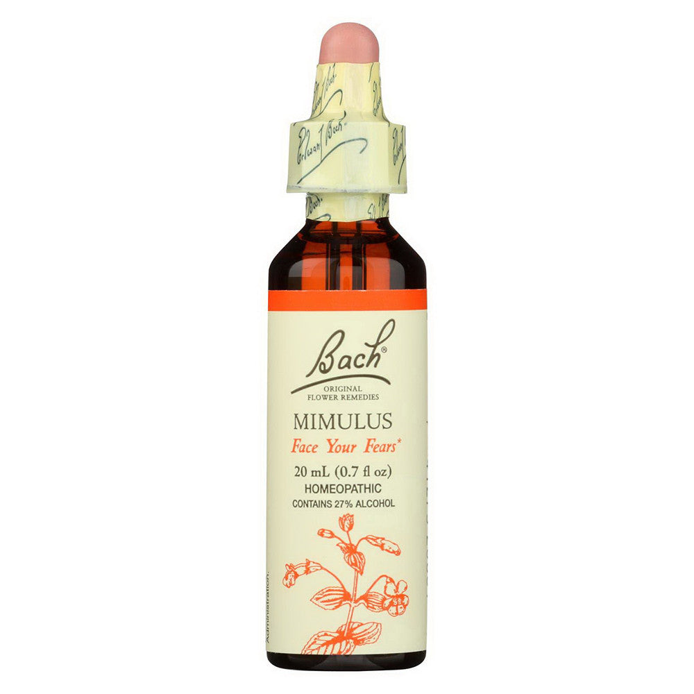 Bach Original Flower Essences For Naturally Occurring Nervous Tension, Mimulus, 20 Ml