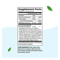Herbal Clean Bng Enterprises Q Carbo Liquid Straw Drinks, Mango, 16 Oz
