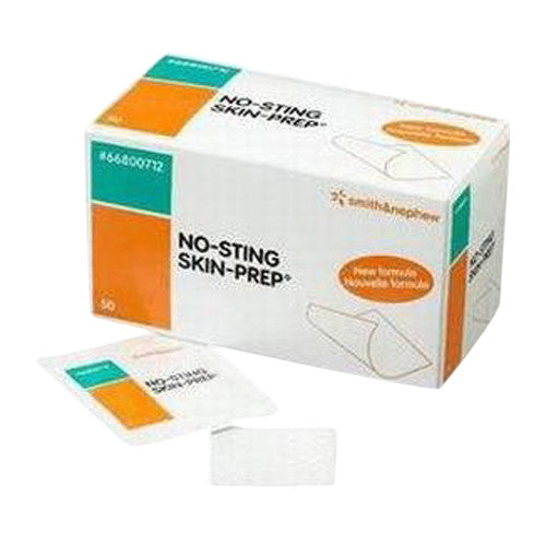 Smith And Nephew No Sting Skin Prep Wipes - 50 Ea