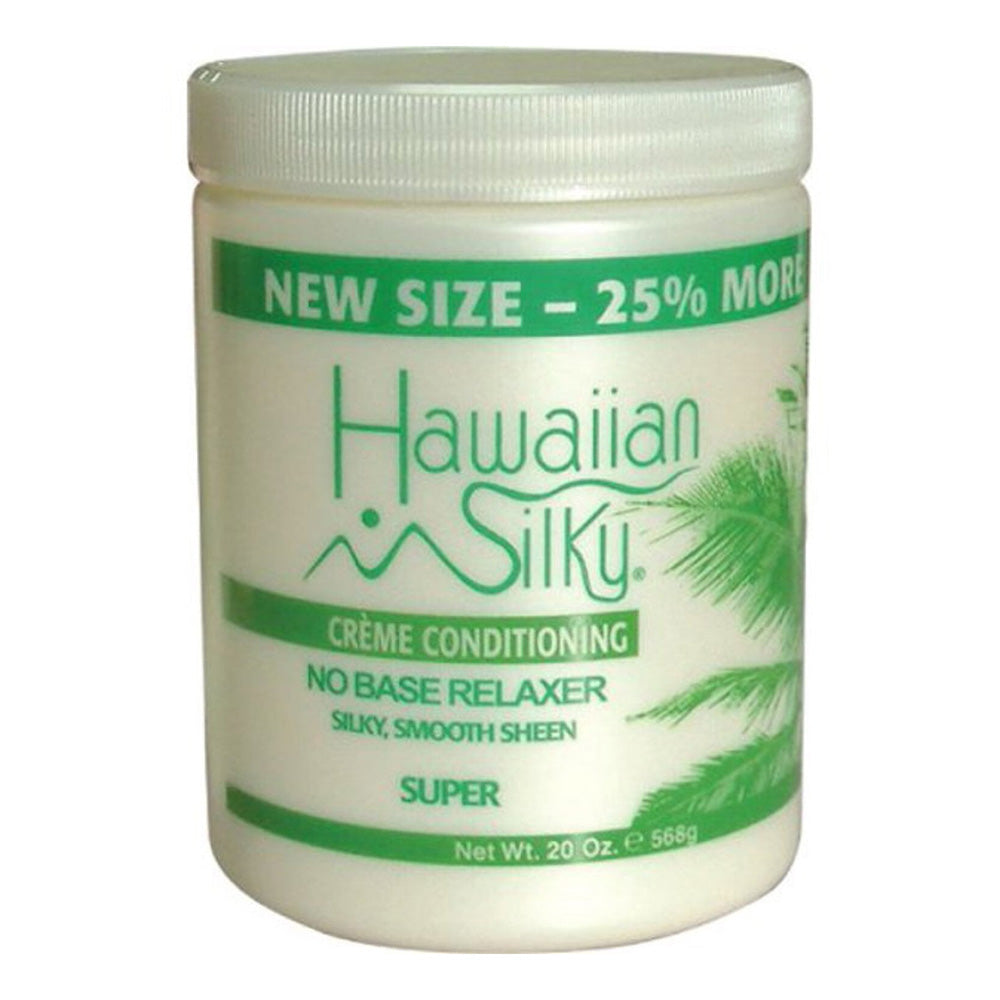 Hawaiian Silky CrA"me Conditioning No Base Relaxer Super 20Oz (568g)