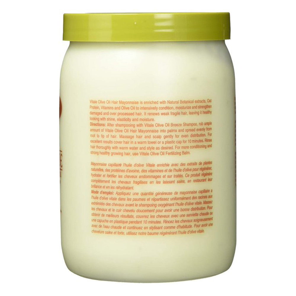 Vitale Olive Oil Hair Mayonnaise, 30 Oz