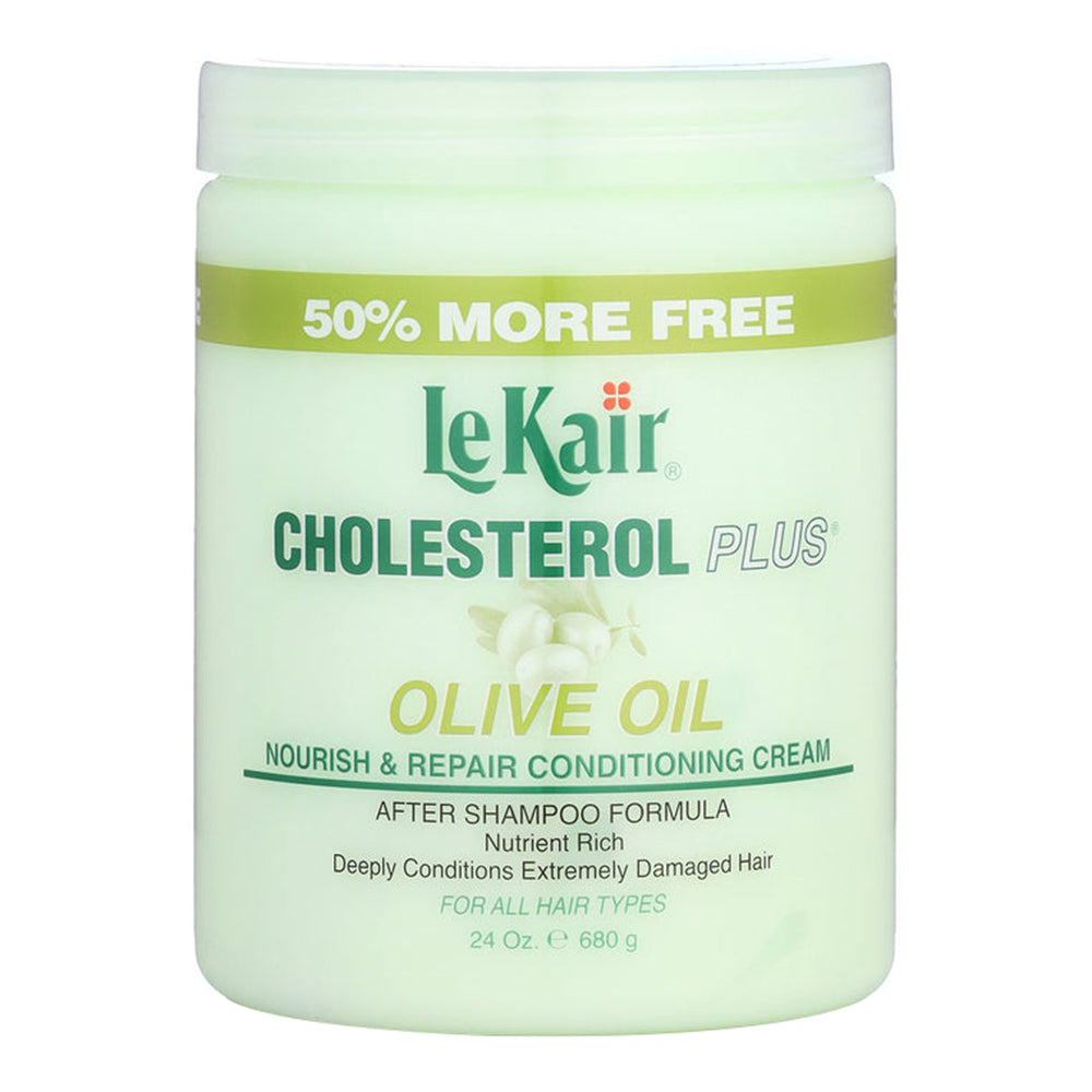 Stephan Lekair Cholesterol Olive Oil Hair Treatment for Conditioning and Strength 24Oz (680g)