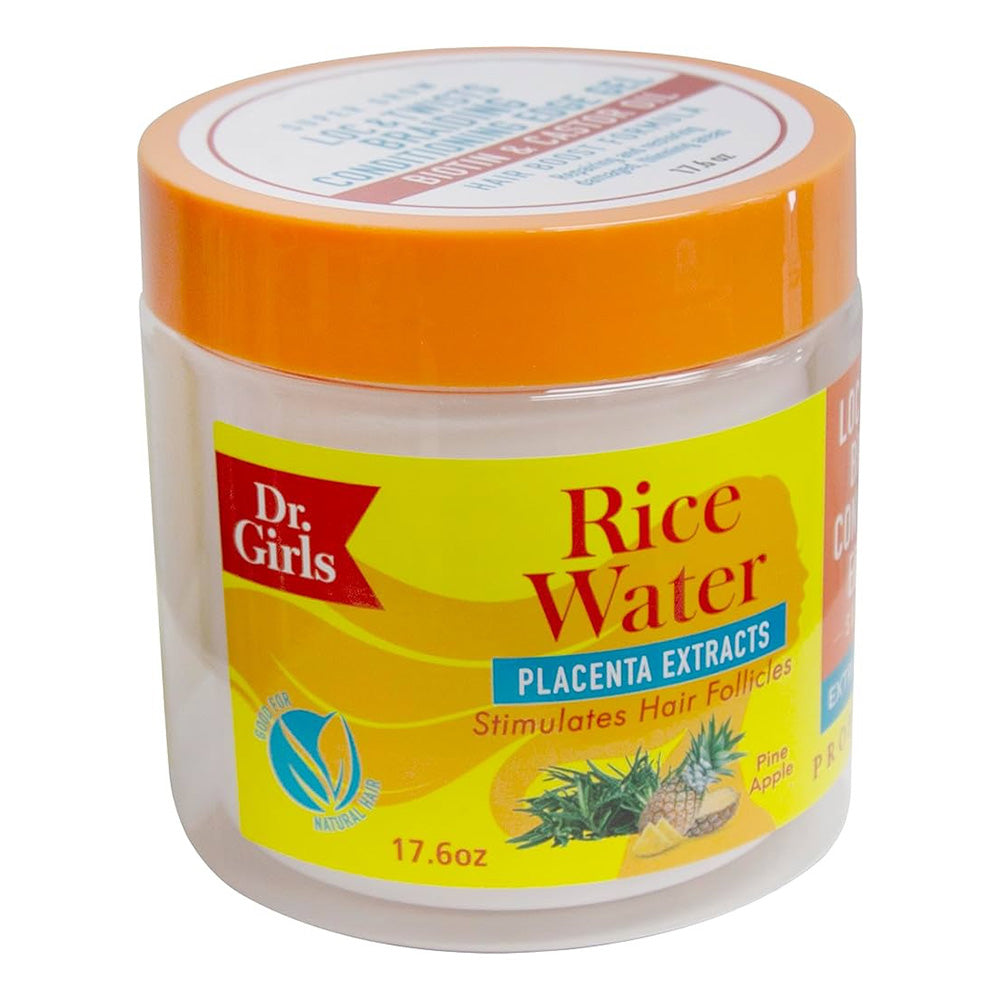 Dr Girls Pineapple Braiding and Edge Gel Non Flaking for Locs Twists and Braids 17.6Oz (500g)