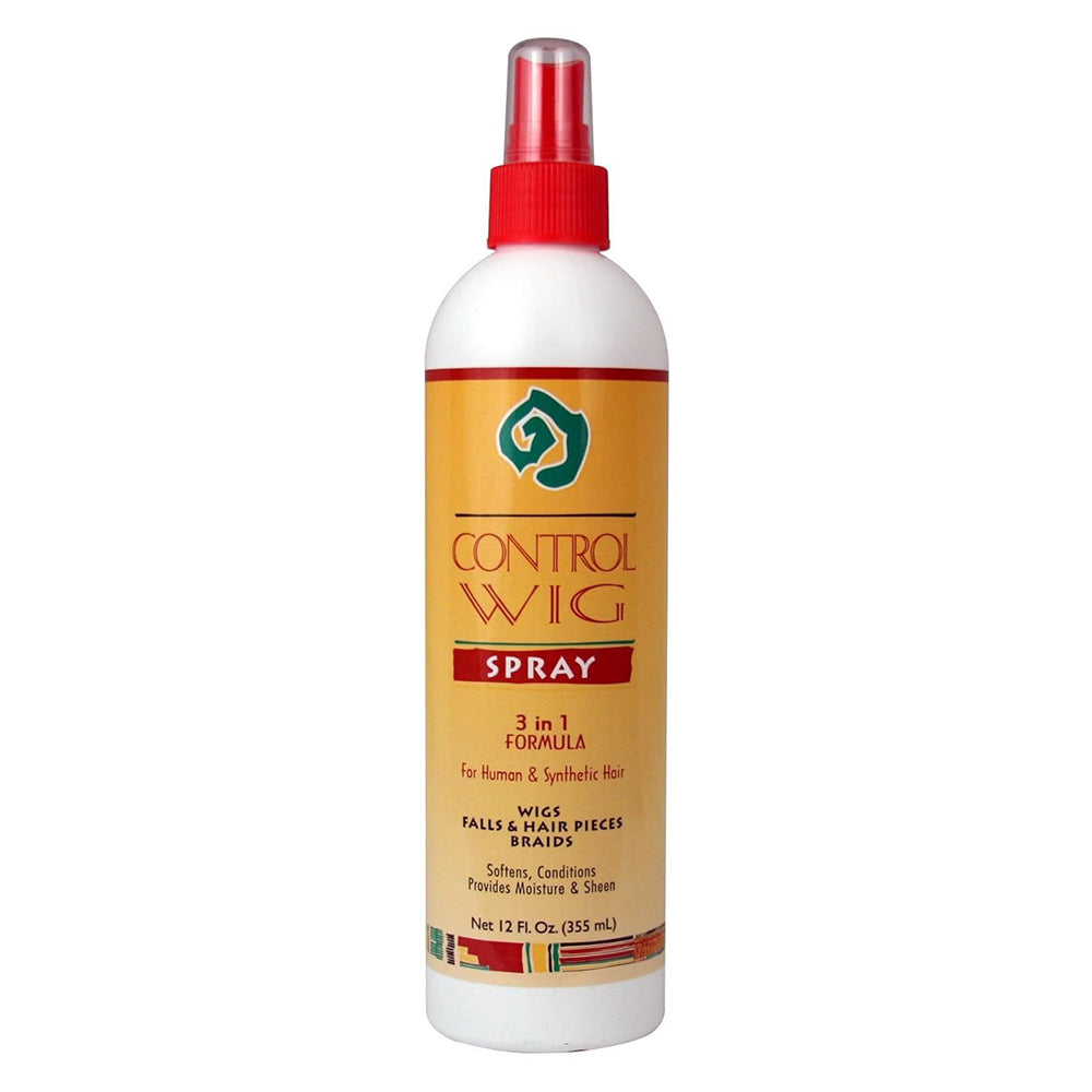 African Essence Control Wig Spray 3 in 1 Formula for Styling 12Oz (355ml)