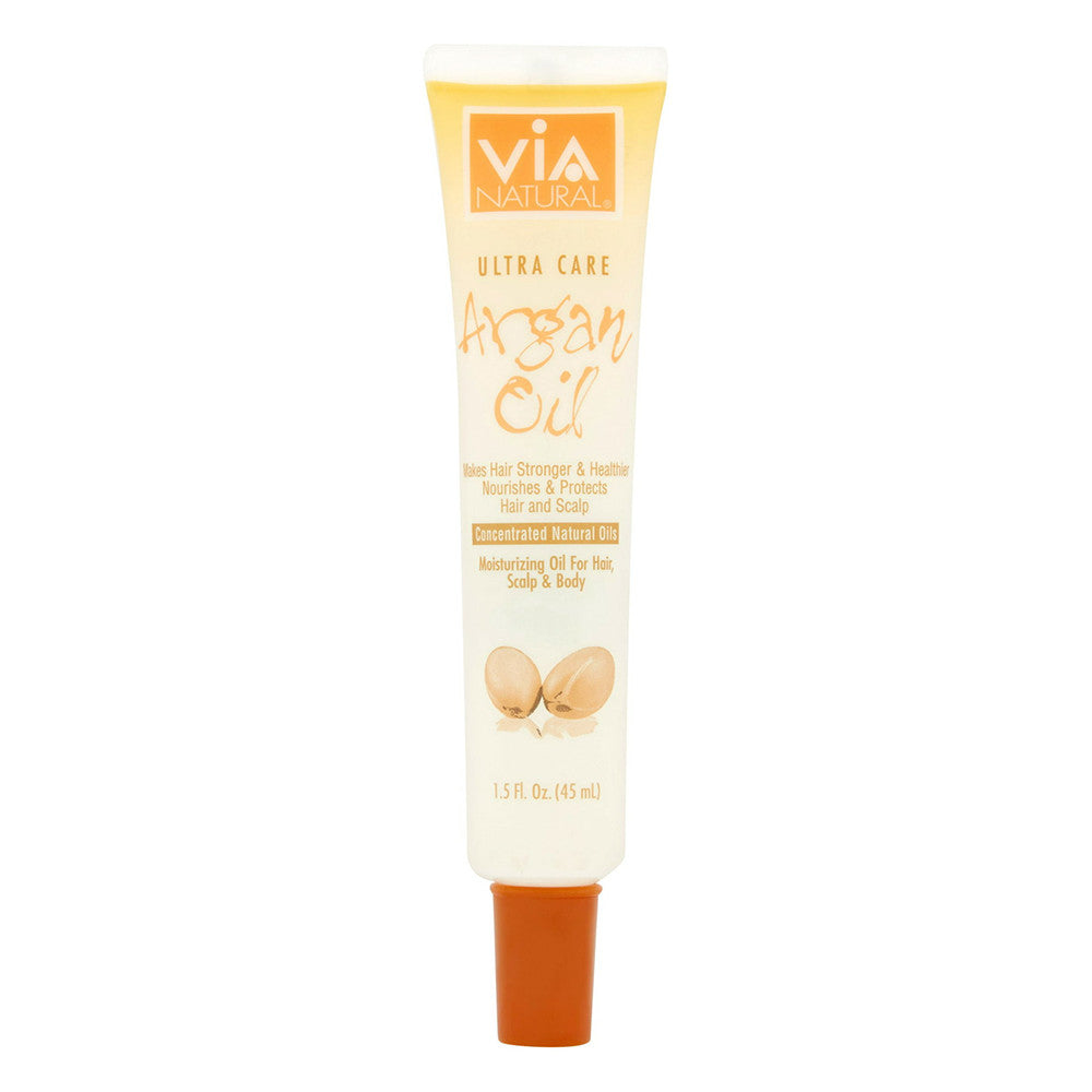 Via Natural Ultra Care Argan Oil For Hair and Scalp, 1.5 oz