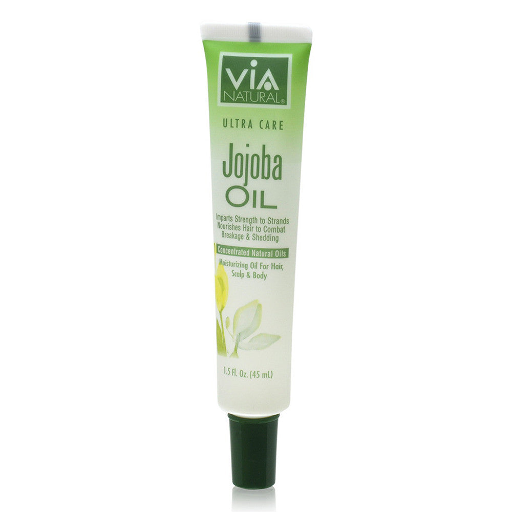 Via Natural Ultra Care Jojoba Oil Concentrated Natural Oil, 1.5 Oz