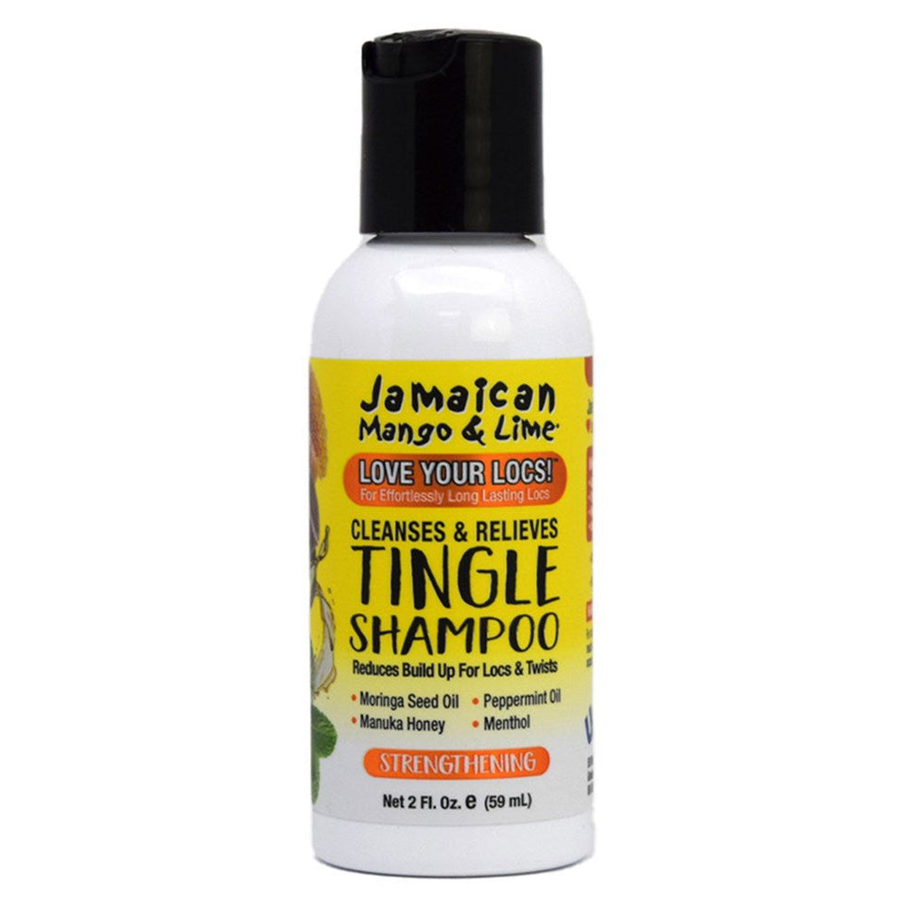 Jamaican Mango and Lime Tingle Hair Shampoo for Refreshing and Stimulating Scalp 2Oz (59ml)