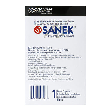 Graham Sanek Dispenser for Neck Strips, 1 Ct