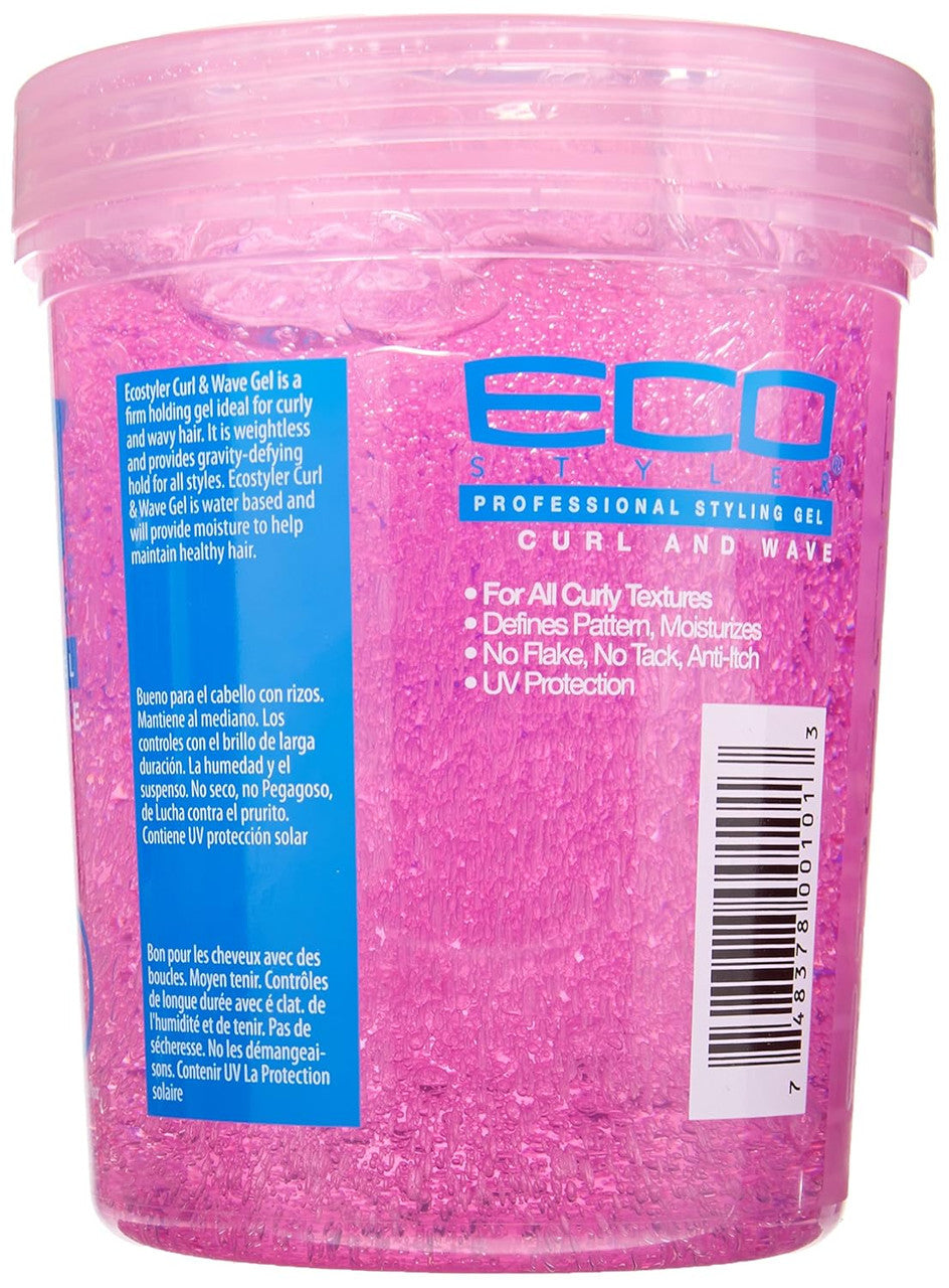 Eco Curl And Wave Styling Gel, 32 Oz