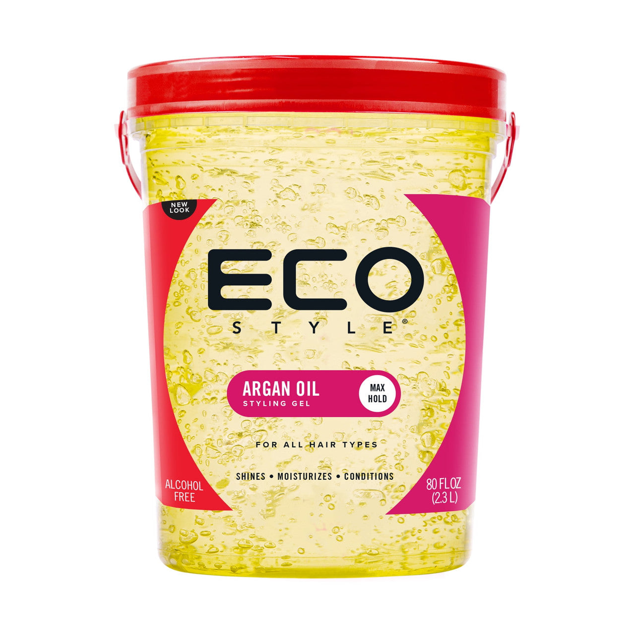 Eco Style Professional Styling Gel Argan Oil, 80 Oz