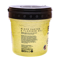 Eco Style Black Castor Flaxseed Oil styling Gel, 16 Oz