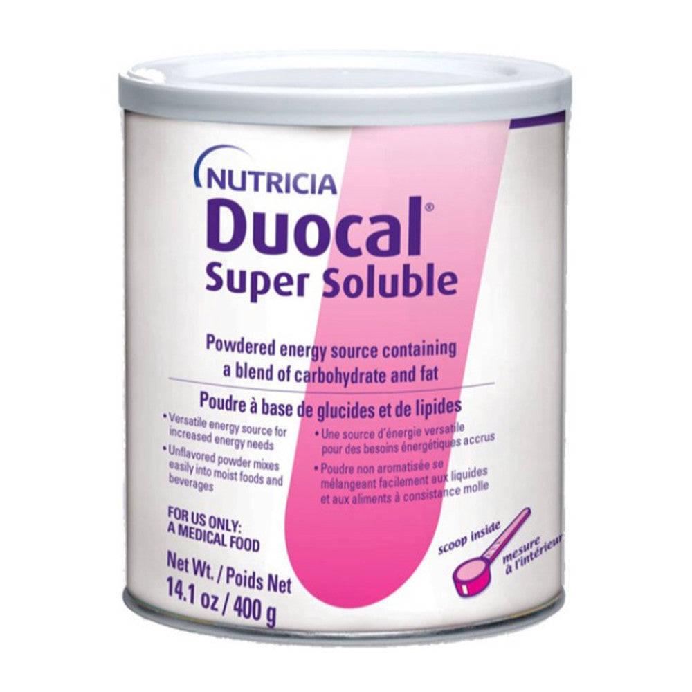 Nutricia Duocal Super Soluble Unflavored Powder, High Calorie, Protein Free , 14.1 Oz