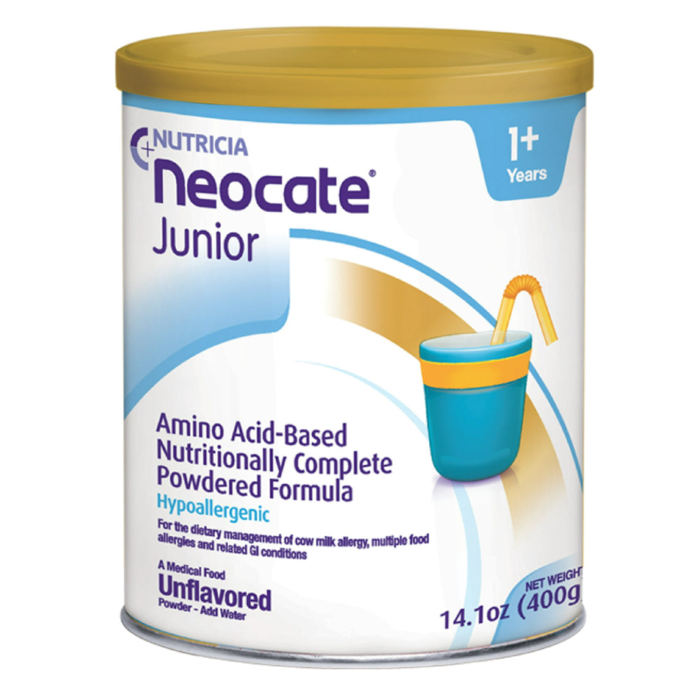 Neocate Junior Formula Powder, Unflavored, Hypoallergenic, 14.1 Oz