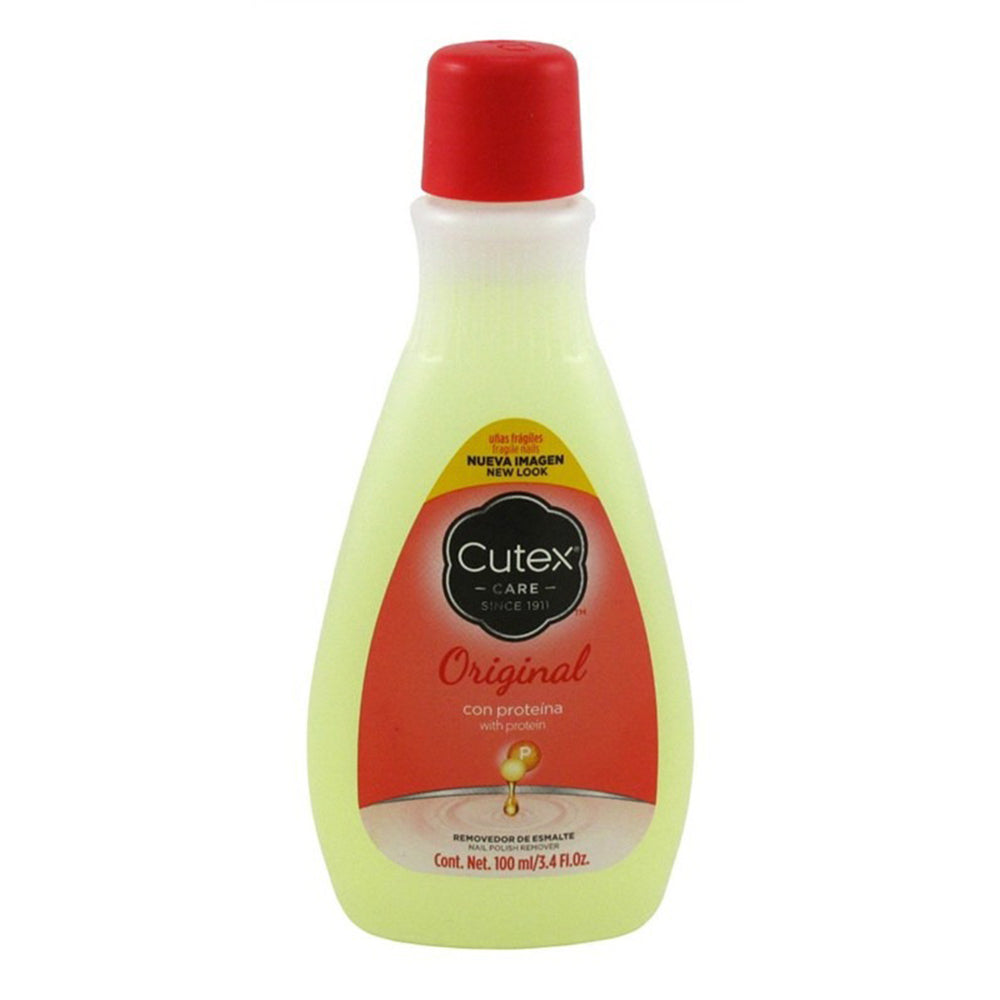 Cutex Nail Polish Remover Original Formula Strong Nail Enamel Remover 3.4Oz (100ml)