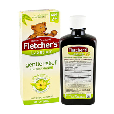 Fletchers Gentle Laxative For Kids, Root Beer, 3.25 Oz