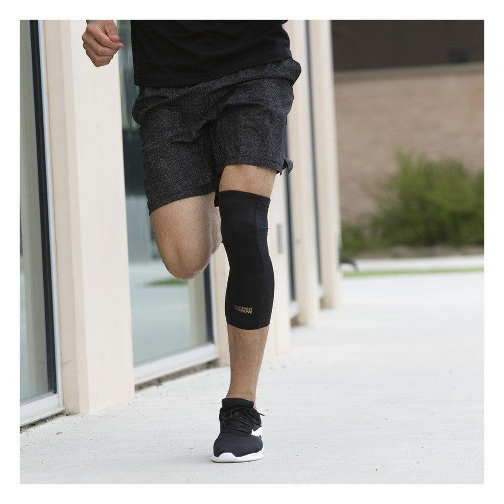 Copper Fit Freedom Knee Compression Sleeve, Large, 1 Ea