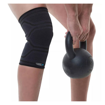 Copper Fit Ice Knee Sleeve Infused With Cooling Action And Menthol, Small And Medium, 1 Ea