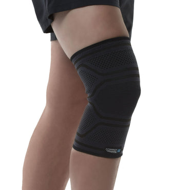 Copper Fit Ice Knee Sleeve Infused With Cooling Action and Menthol, Large And Extra Large, 1 Ea