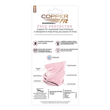 Copper Fit Girls Big Guardwell Face And Neck Protector, 1 Ea