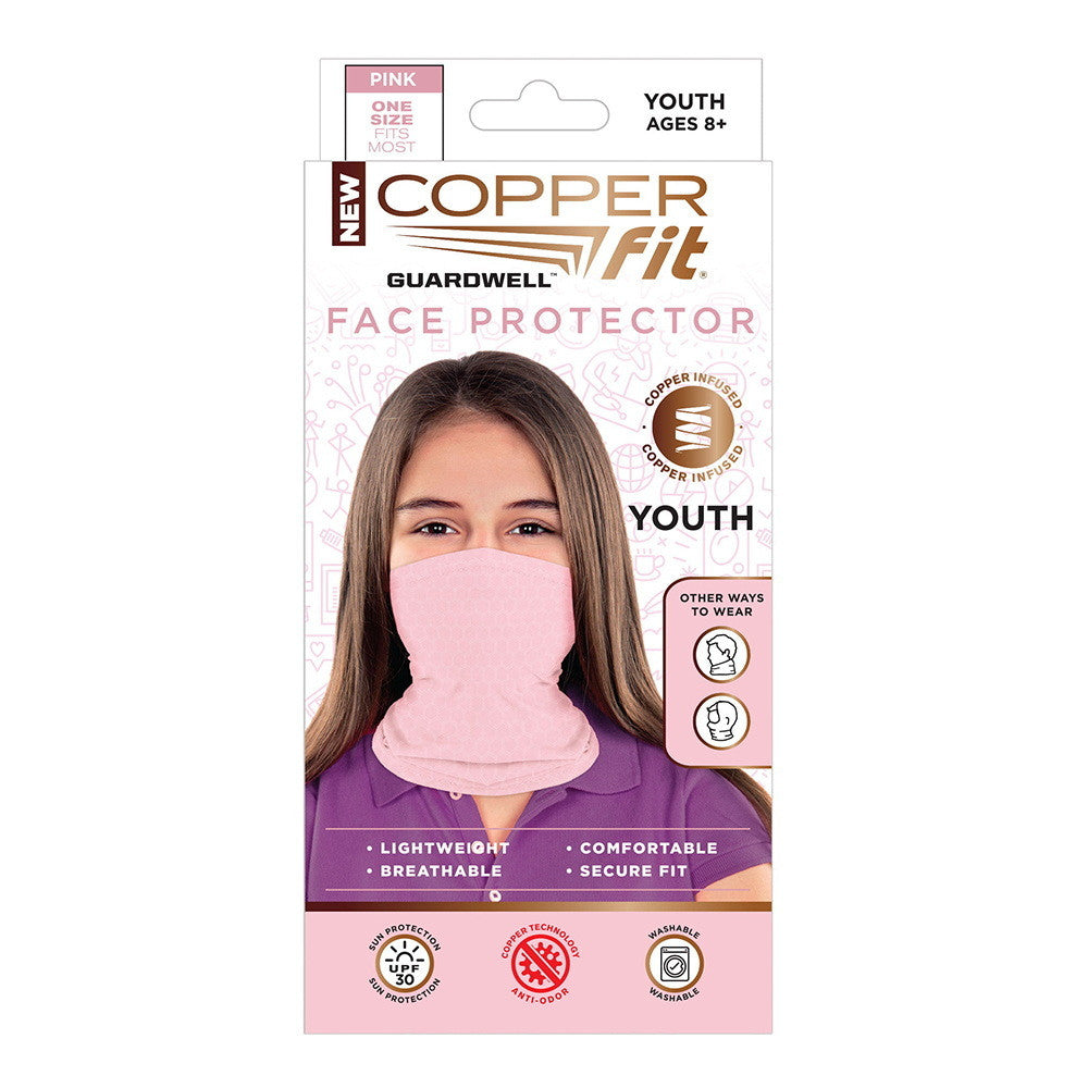 Copper Fit Girls Big Guardwell Face And Neck Protector, 1 Ea