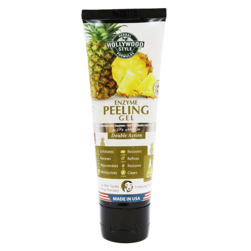 Hollywood Style Enzyme Peel Gel Exfoliating and Skin Brightening 3.2Oz (100ml)