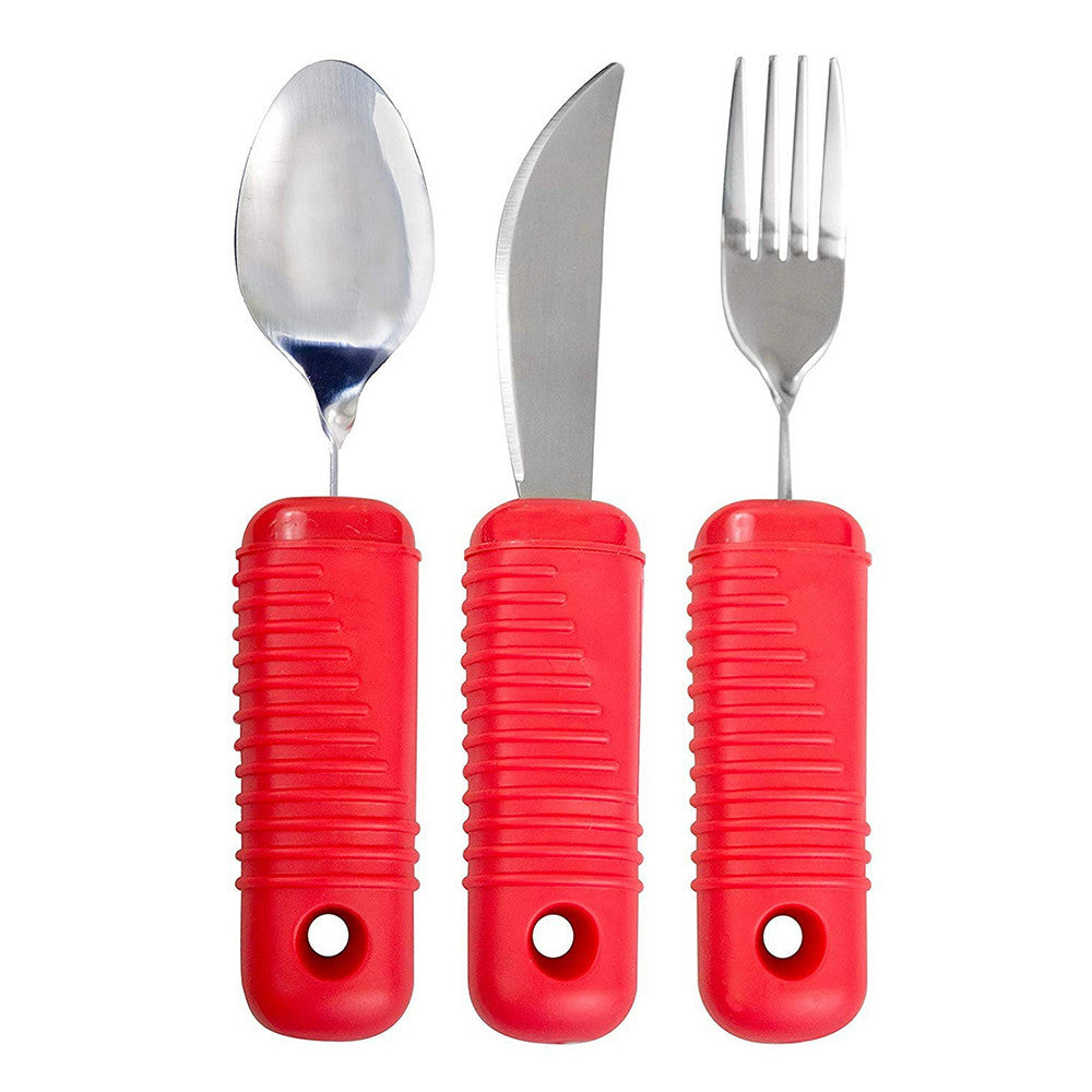 Essential Medical Everyday Essentials Supply Power of Red Utensil Set, 1 Ea
