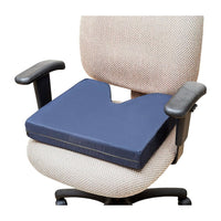 Essential Medical Supply Coccyx Cushion Seating Foam 3 Inch for Wheelchairs, 1 Ea