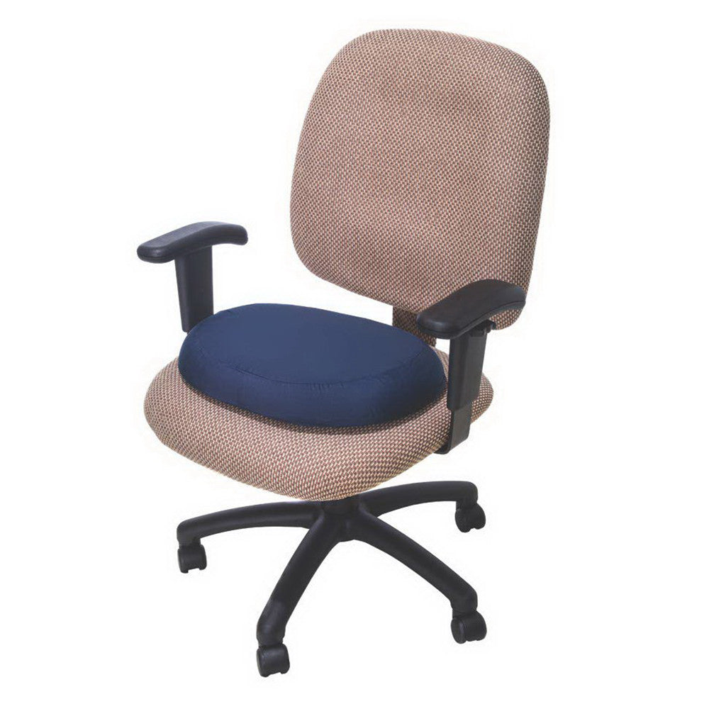 Essential Medical Supply Support Cushion Invalid Ring 14 Inch, Navy Cover, 1 Ea