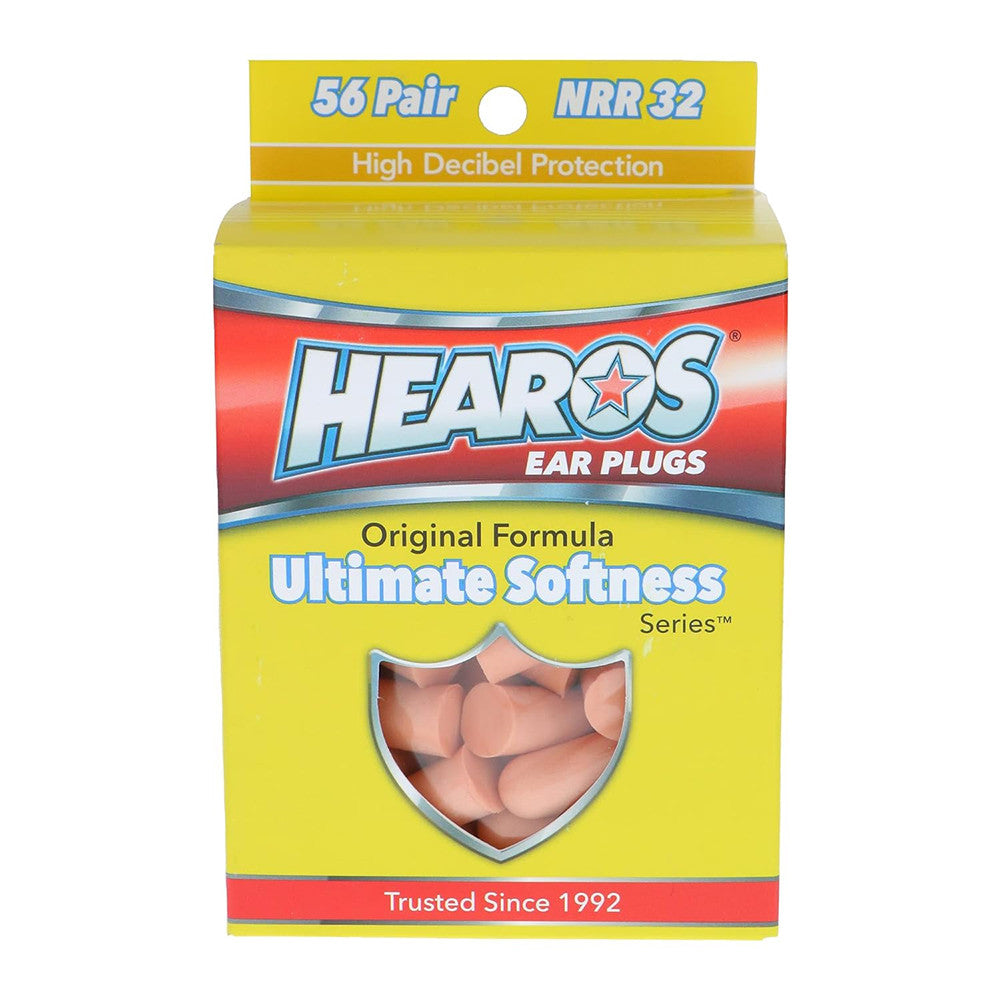 Hearos Ultimate Softness Series Ear Plugs pair, 56 Ea