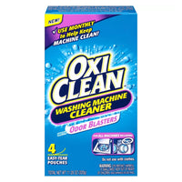 OxiClean Washing Machine Cleaner with Odor Blasters, 4 Ea