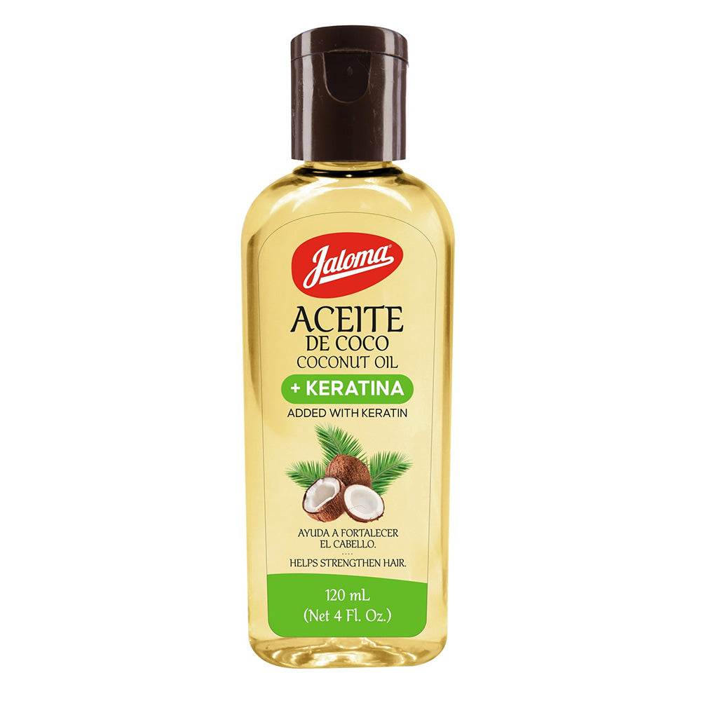 Jaloma Coconut Oil for Strengthening Hair 4Oz (120ml)